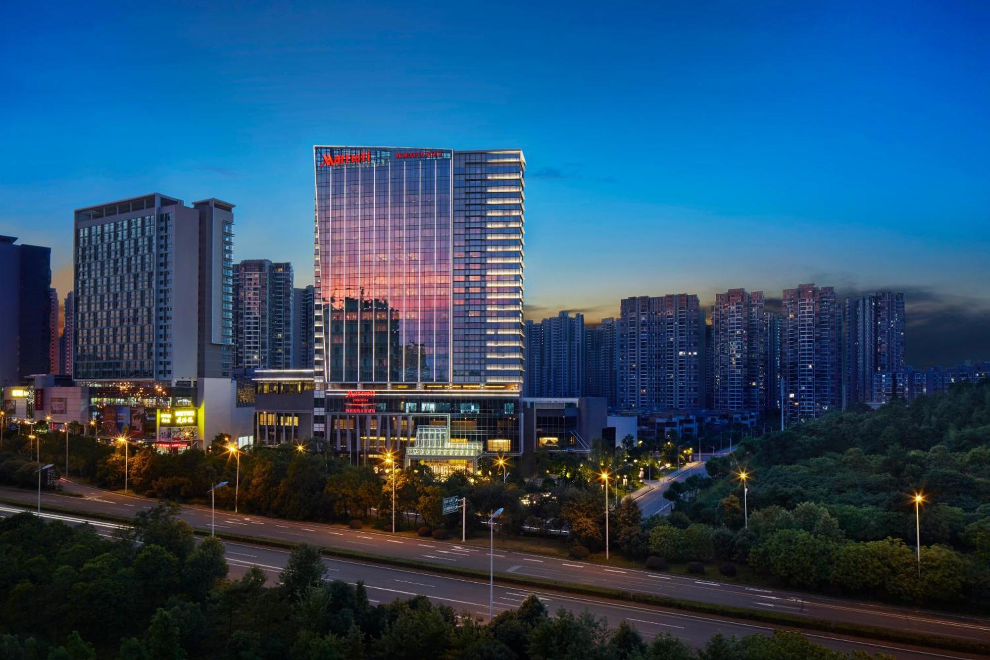 ヂュヂョウ マリオット ホテル Zhuzhou エクステリア 写真