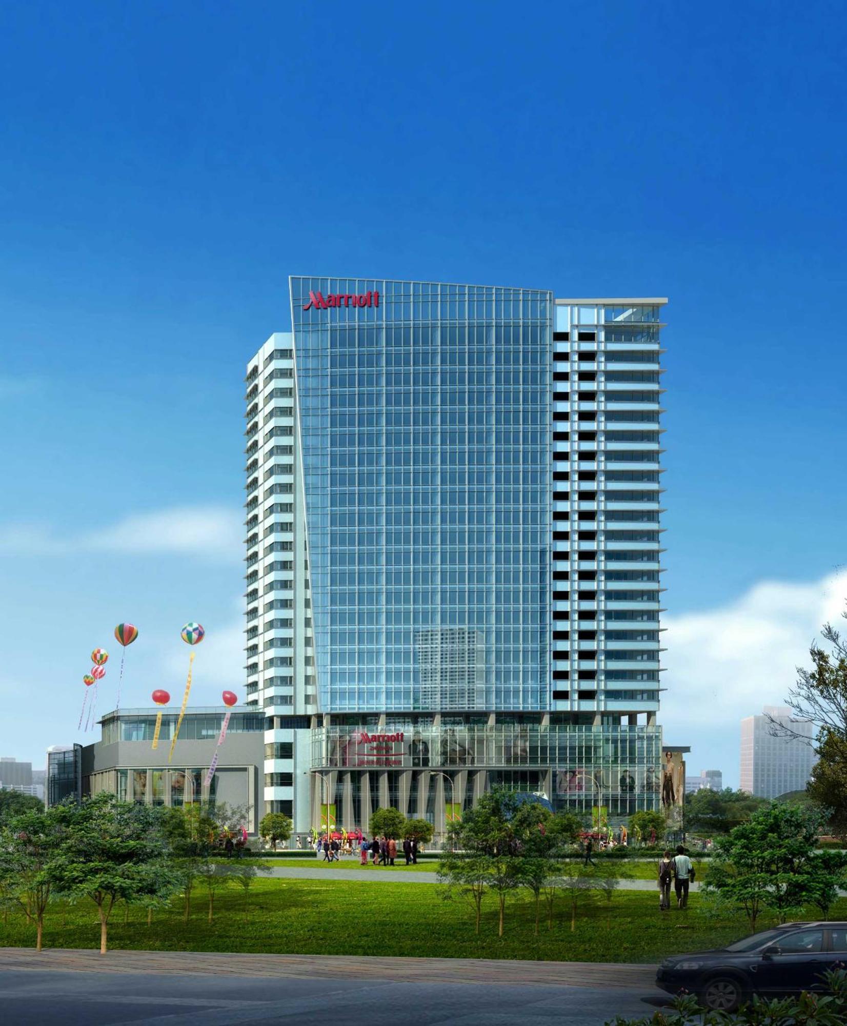 ヂュヂョウ マリオット ホテル Zhuzhou エクステリア 写真